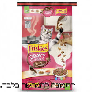 פריסקיז חתולים סלמון ועוף FRISKIES SALMON & CHICKEN קטן