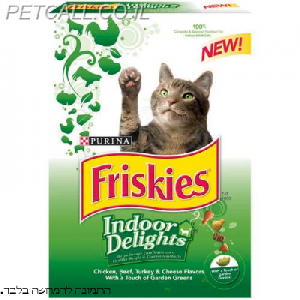 פריסקיז לחתול  גבינה סלמון בקר עוף ירקות FRISKIES גדול