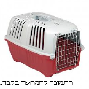 מנשא דלת חזית מתכת אדום