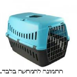 מנשא דלת חזית מתכת כחול